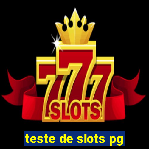 teste de slots pg